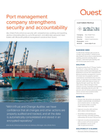Abu Dhabi Ports Fortifies Security & Accountability with Quest Solutions