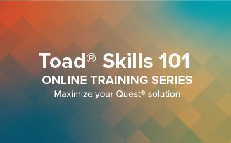 Toad Skills 101: Exploring Toad's New Generation- Which One Is Right for You? (GMT)