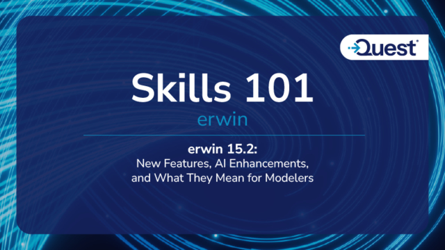erwin 15.2: New Features, AI Enhancements, and What They Mean for Modelers