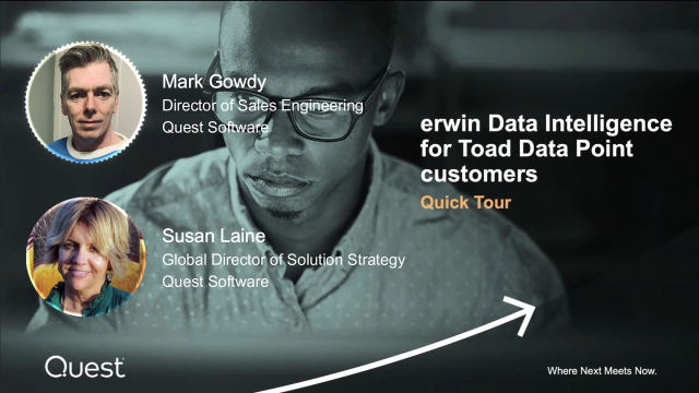 erwin Data Marketplace for Toad Data Point Customers