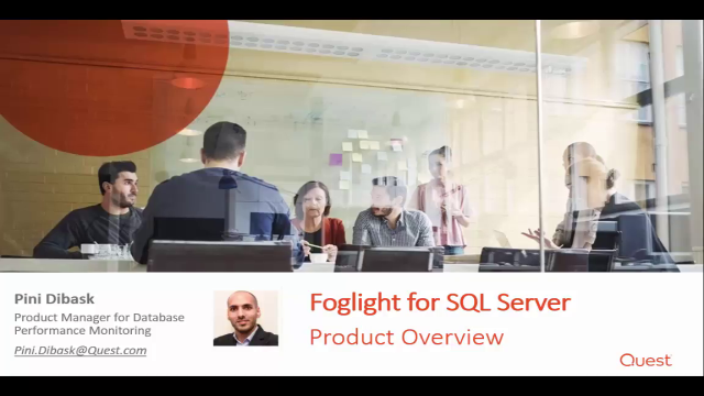 Foglight for SQL Server Overview
