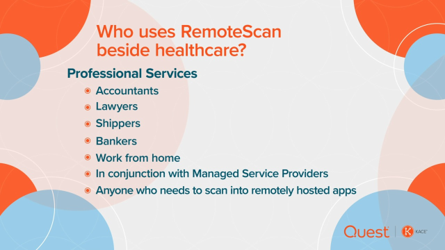 Who Uses KACE RemoteScan?