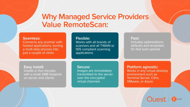 Why Managed Service Providers Value KACE RemoteScan