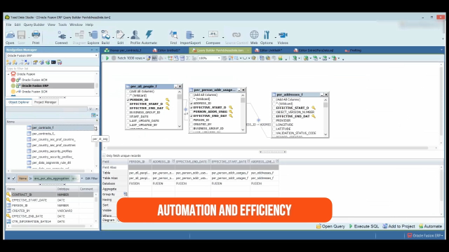 Toad Data Studio Demo: Connecting to Oracle Cloud Fusion